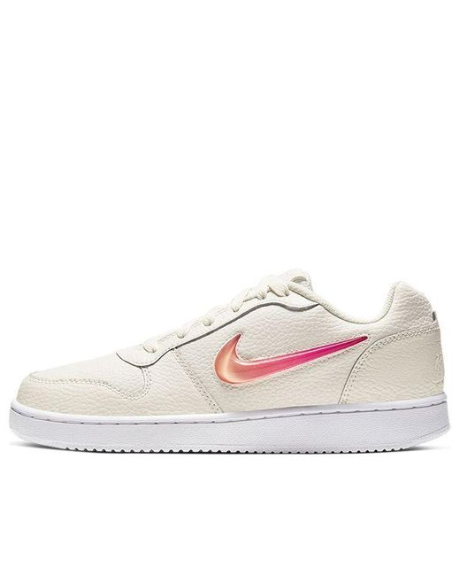 Nike Ebernon Low White/pink