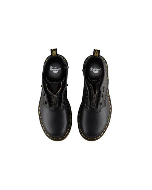Dr. Martens Black (Wmns) 1460 Pascal Front Retro High Top Martin Boots