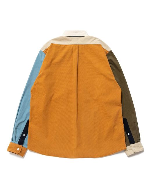 Human Made Blue Crazy Corduroy Shirt for men