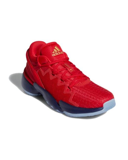 Adidas Red Marvel X D.O.N. Issue #2 Gca 'Scarlet Team' for men