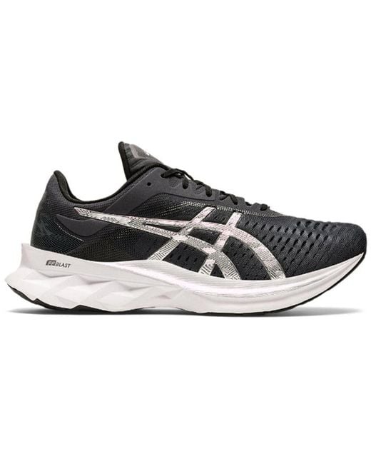 Asics Black Novablast Platinum 'Carrier' for men