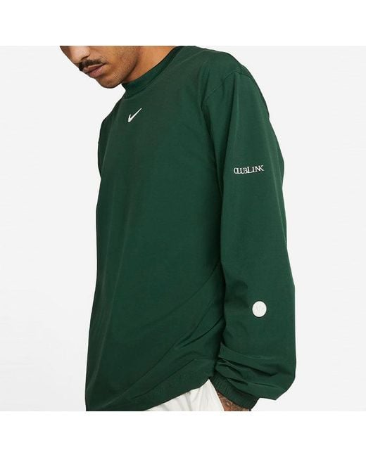 Nike Green X Nocta Long Sleeve Woven Pullover for men