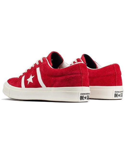 Converse Red One Star Academy for men