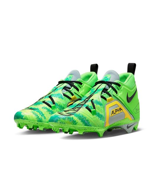 Nike Green Alpha Menace Pro 3 'Razor-Sharp Cuts' for men