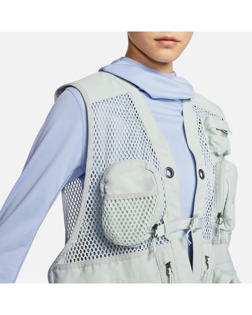 Nike Blue Acg Buttles Vest 'Sliver'