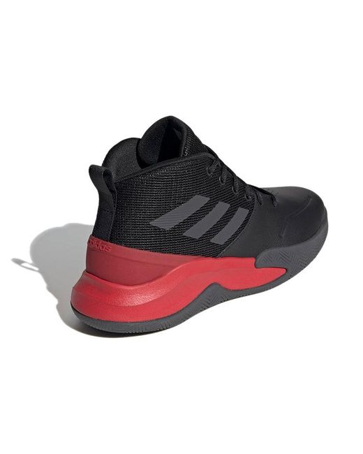 Adidas Black Ownthegame Scarlet' for men