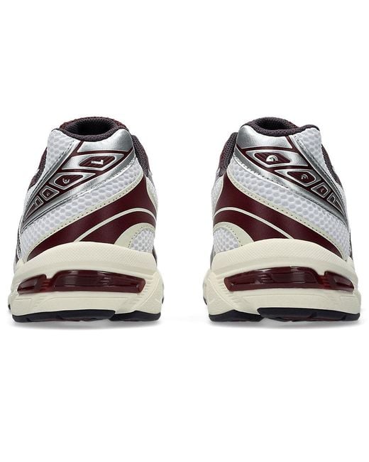 Asics White Gel-1130 Burgundy' for men
