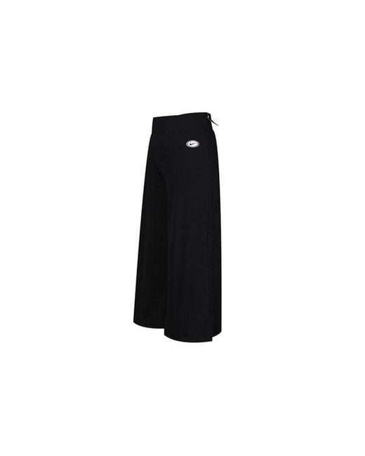 Nike Black (Wmns) Sportswear Ribbed Knitting Trousers