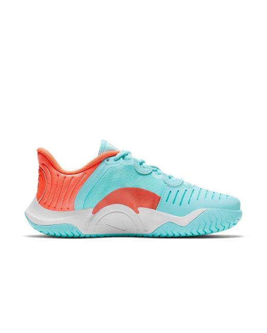 Nike Blue (Wmns) Court Air Zoom Gp Turbo 'Copa Bright Mango'