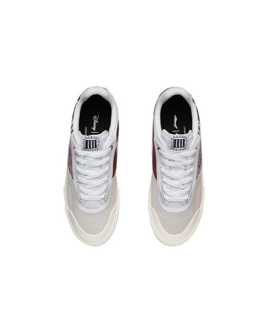 Li-ning White Disney X Keith Haring Skate Shoes for men