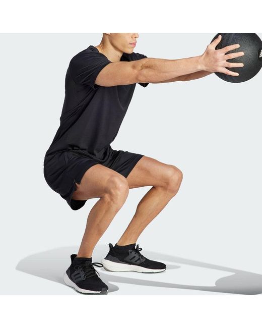 Adidas Black Hiit Better Tee for men
