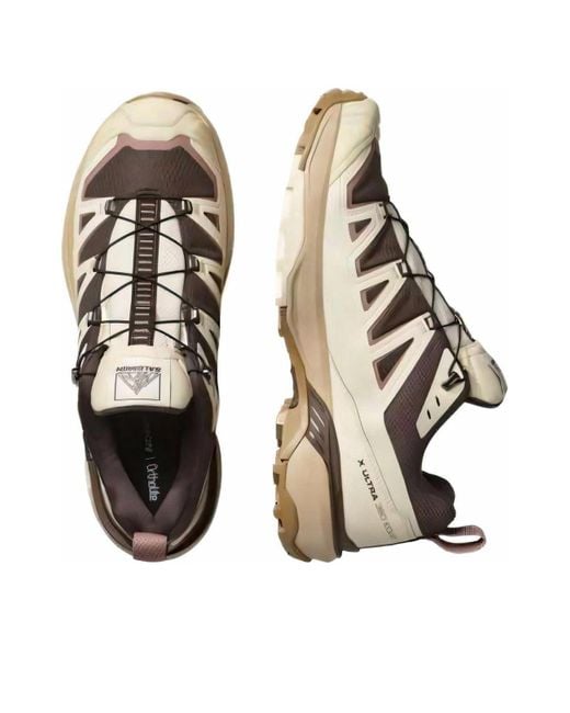 Salomon Brown X Ultra 360 Edge Gore-Tex 'Delicioso Almond Milk Burlwood' for men
