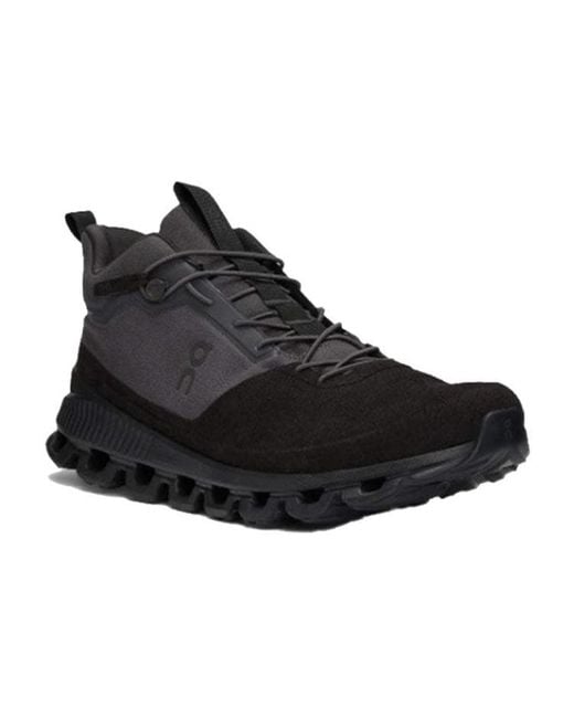 On Shoes Black Cloud Hi for men