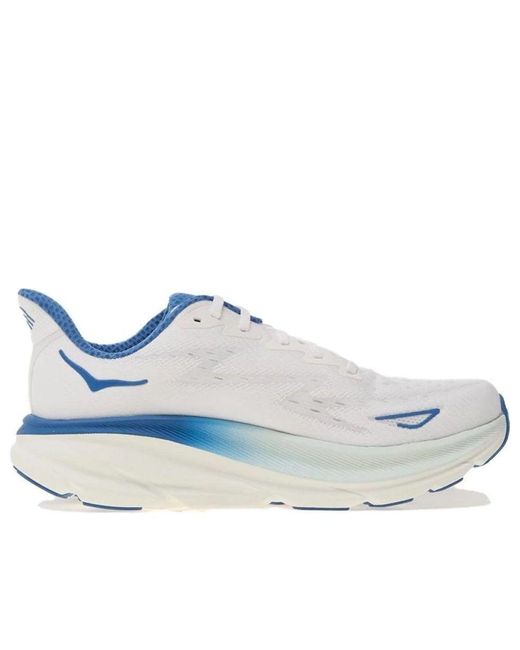 Hoka One One Blue Clifton 9 2E Wide 'Frost' for men