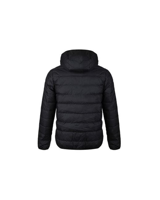 Adidas Blue Neo Windproof Stay Warm Casual Hooded Zipper Down Jacket for men