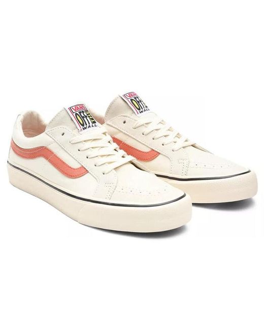 Vans White Sk8-Low Reissue Sf 'Antique Langoustin' for men