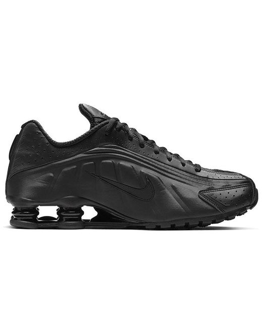 Nike Shox R4 in Black for Men | Lyst