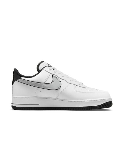 Nike White Air Force 1 '07 Lv8 Wolf' for men