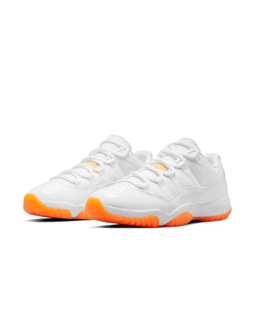 Nike White (Wmns) 11 Retro Low 'Bright Citrus'