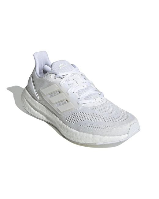 Adidas White Pureboost 22 'Triple' for men