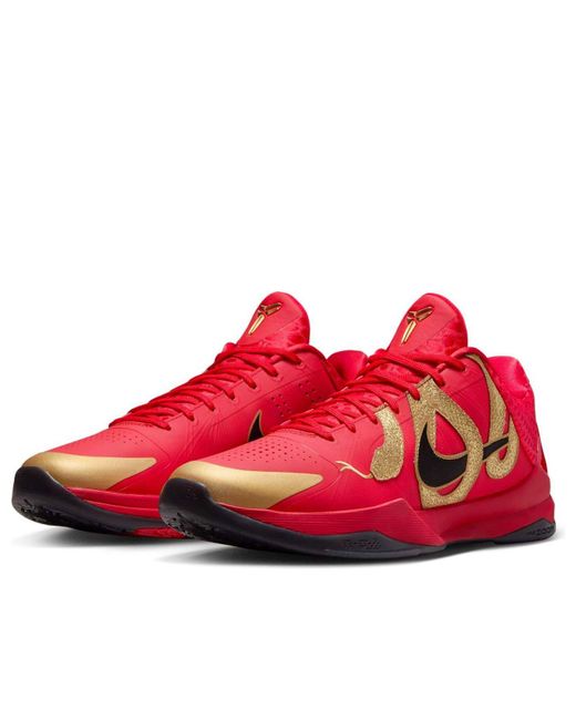 Nike Kobe 5 Protro 'Year Of The Mamba University' in Red for Men