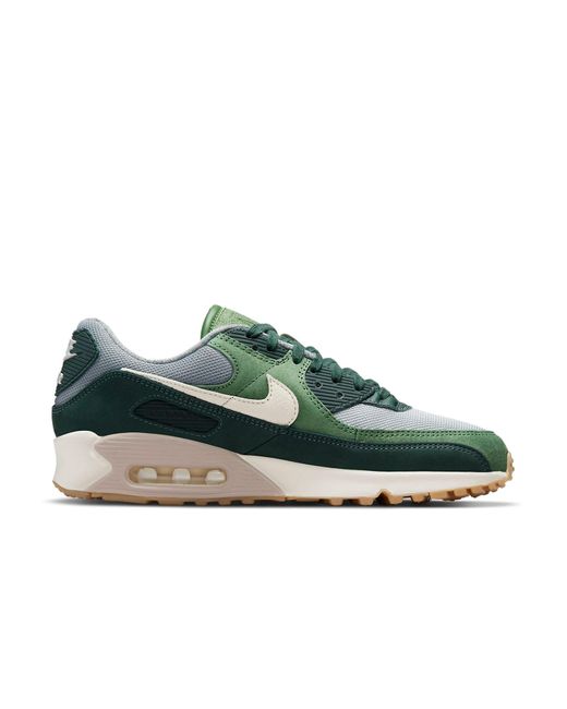 Nike Green Air Max 90 Premium 'Pro' for men