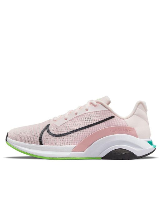 Nike White (Wmns) Zoomx Superrep Surge Low-Top Running Shoes