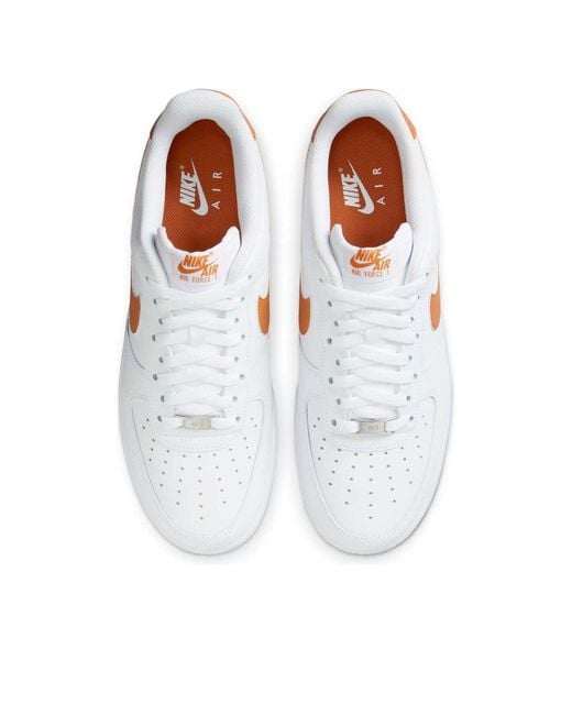 Nike White Air Force 1 Low '07 Monarch' for men