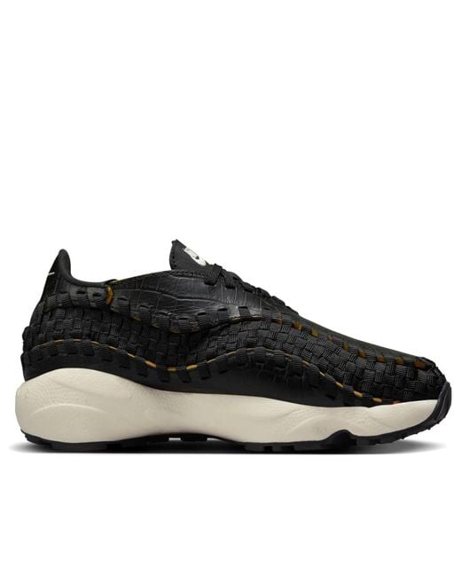 Nike Black (Wmns) Air Footscape Woven Croc'