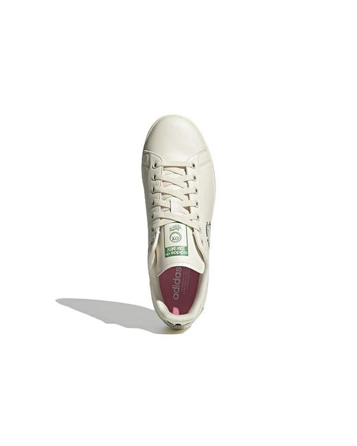 Adidas White Andr Saraiva X Stan Smith 'The World Needs Love' for men