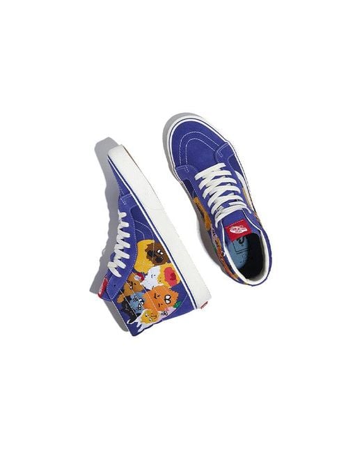 Vans Blue X Kakao Friends Sk8-Hi for men