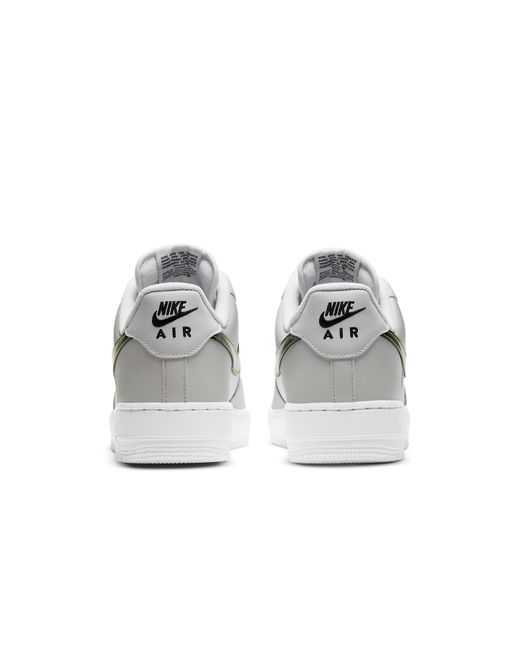 Nike White Air Force 1 '07 Lv8 Iridescent Swoosh' for men