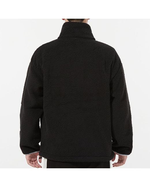 PUMA Black Sherpa Bonded Jacket for men