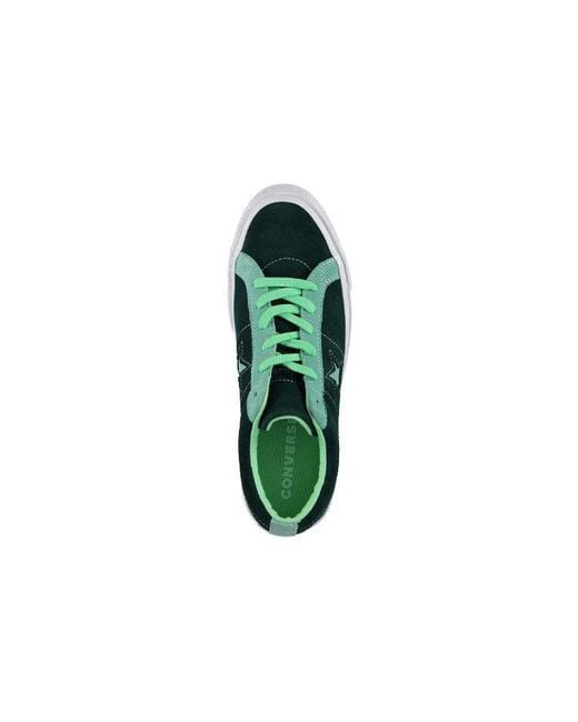 Converse Green One Star Ox 'Carnival' for men