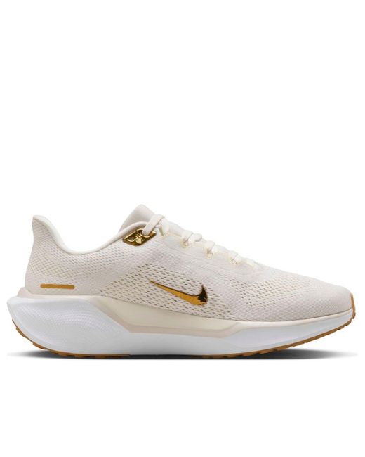 Nike White (Wmns) Air Zoom Pegasus 41 'Light Pumice Metallic'