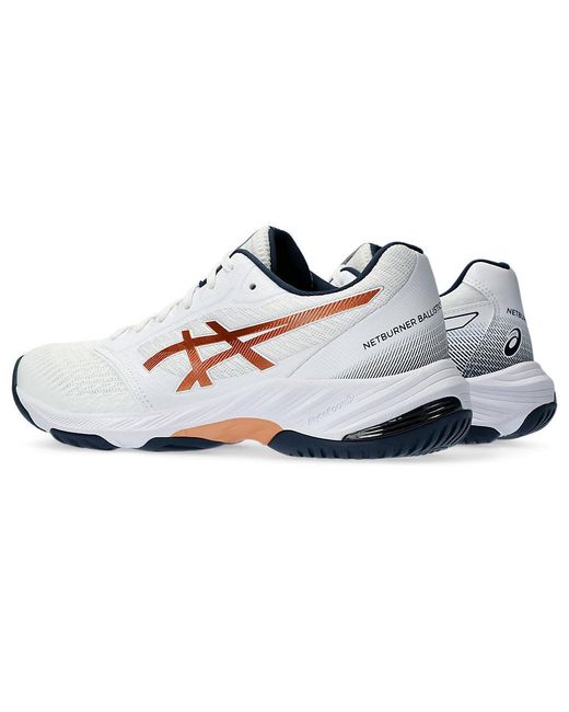 Asics White Gel-Netburner Ballistic Ff 3 for men