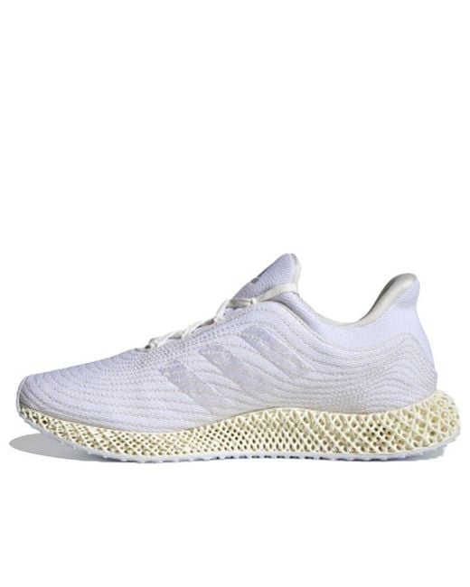 Adidas White Parley X Ultra 4D 'Cream' for men