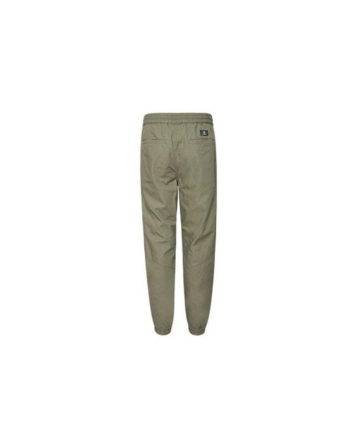 Converse Green Woven Jogger 'Military' for men