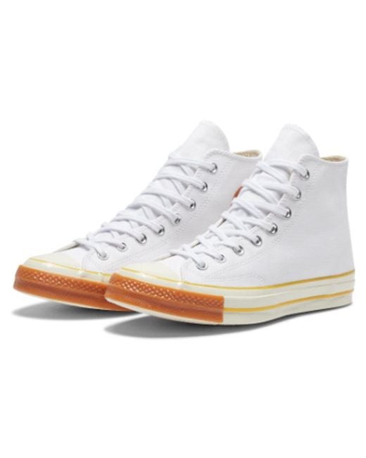 Converse White Chuck 1970S Pop Toe High Top for men