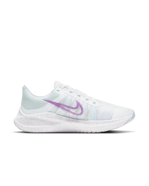 Nike White (Wmns) Air Zoom Winflo 8 Shock'
