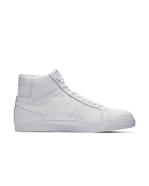 Nike White Zoom Blazer Mid Sb 'Triple' for men
