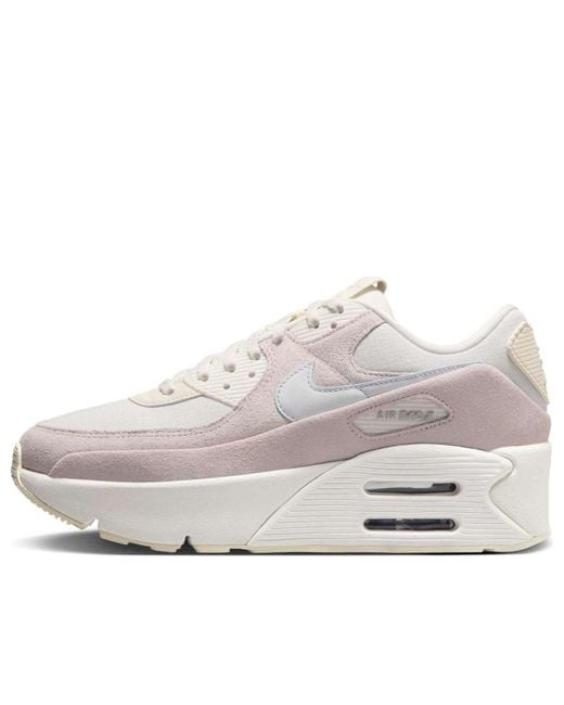 Nike White (Wmns) Air Max 90 Lv8 Se 'Photon Dust Light Soft'