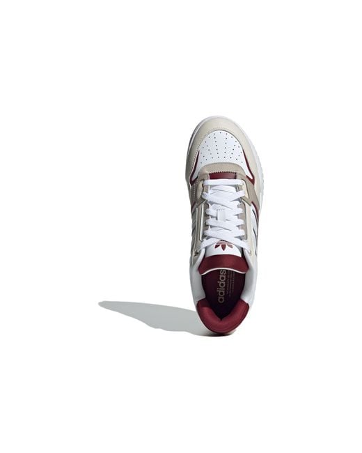 Adidas White Drop Step Low 2.0 for men