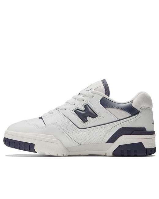 New Balance White 550