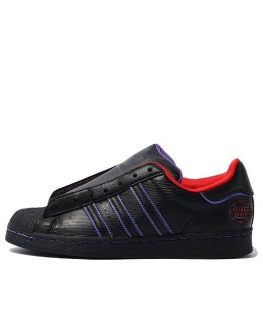 adidas Bloody Angle X Superstar Laceless 'Bewitching' in Black for