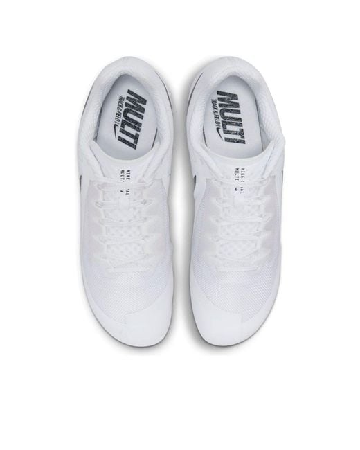 Nike White Air Zoom Rival Multi Spikes for men