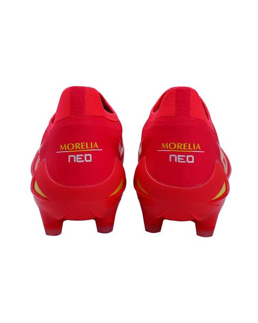 Mizuno Red Morelia Neo Fg for men