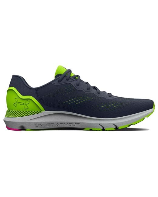 Under Armour Blue Hovr Sonic 6 'Downpour Lime Surge' for men