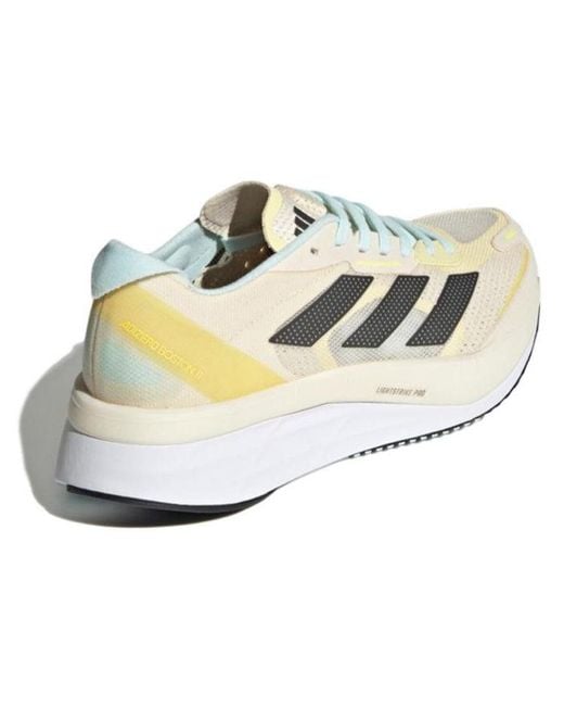 Adidas (Wmns) Adizero Boston 11 'Ecru Tint Night Metallic'