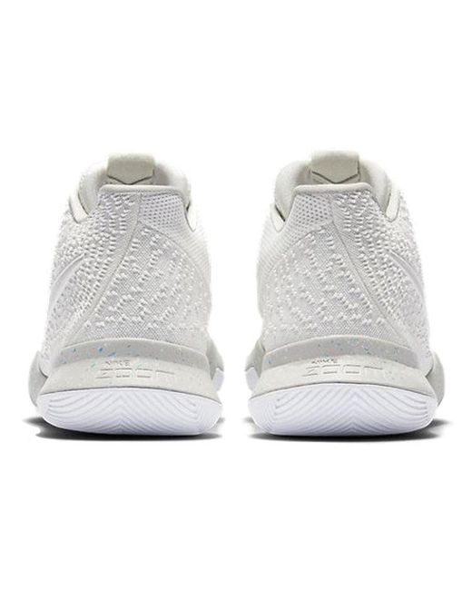Nike White Kyrie 3 Ep for men